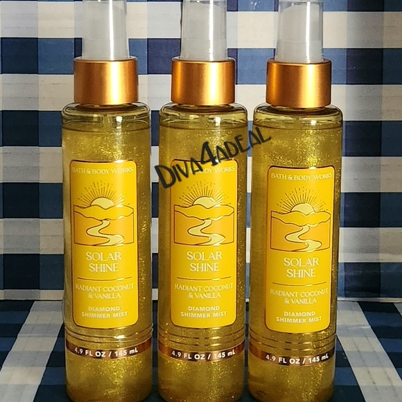 3x Bath & Body Works Solar Shine Collection Bundle - Picture 1 of 2